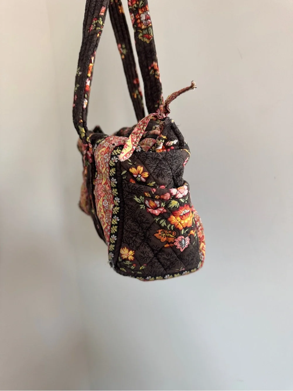 Vera Bradley Quilted Floral Shoulder Bag